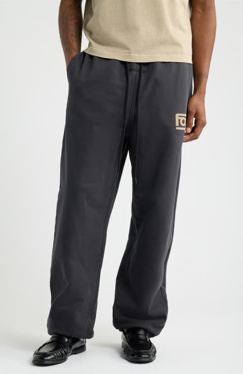 Classic Slouchy Cotton Fleece Sweatpants