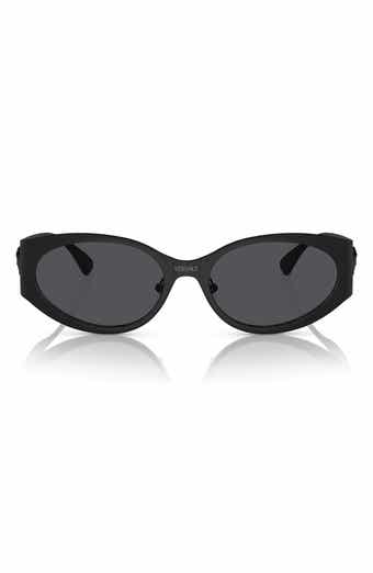 56mm Oval Sunglasses