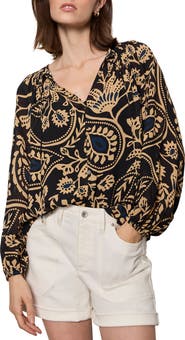 Sanctuary Let it Happen Button Blouse