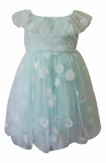 Popatu Kids' 3D Floral Party Dress