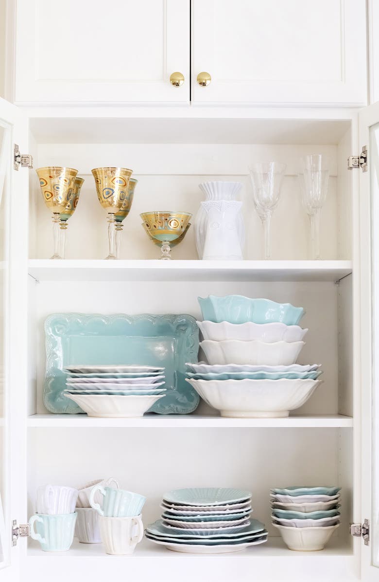 VIETRI Incanto Stone Pasta Dish, Alternate, color, White