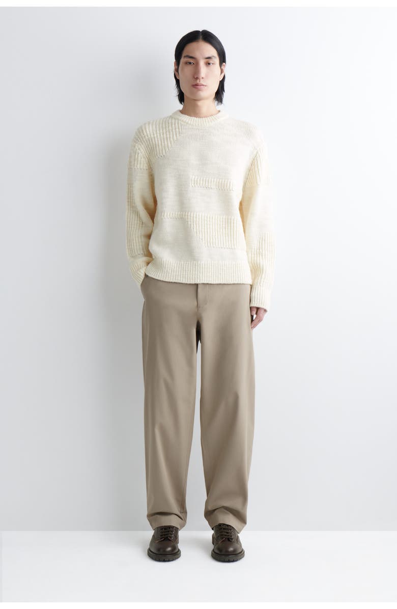 COS Cotton Straight-Leg Chinos, Main, color, Beige
