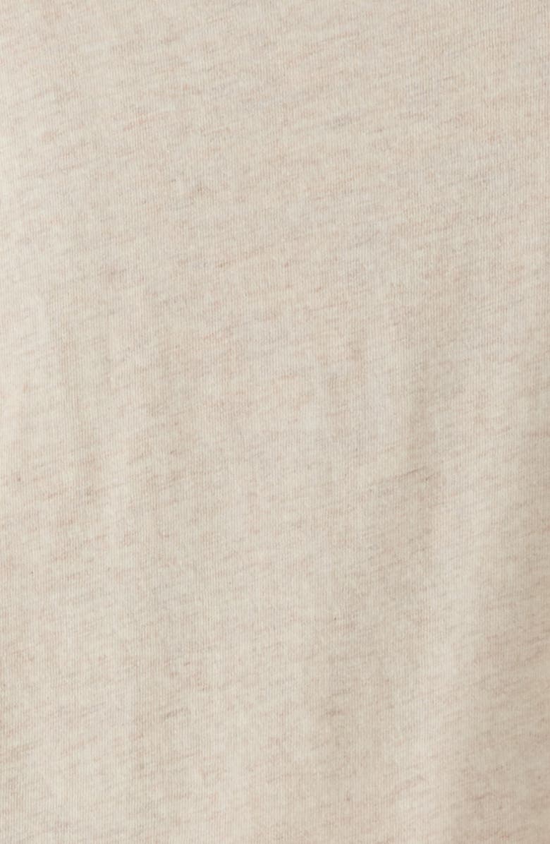 Nordstrom Cotton Polo Bodysuit & Shorts Set, Alternate, color, Beige Oatmeal - Tan Stripe