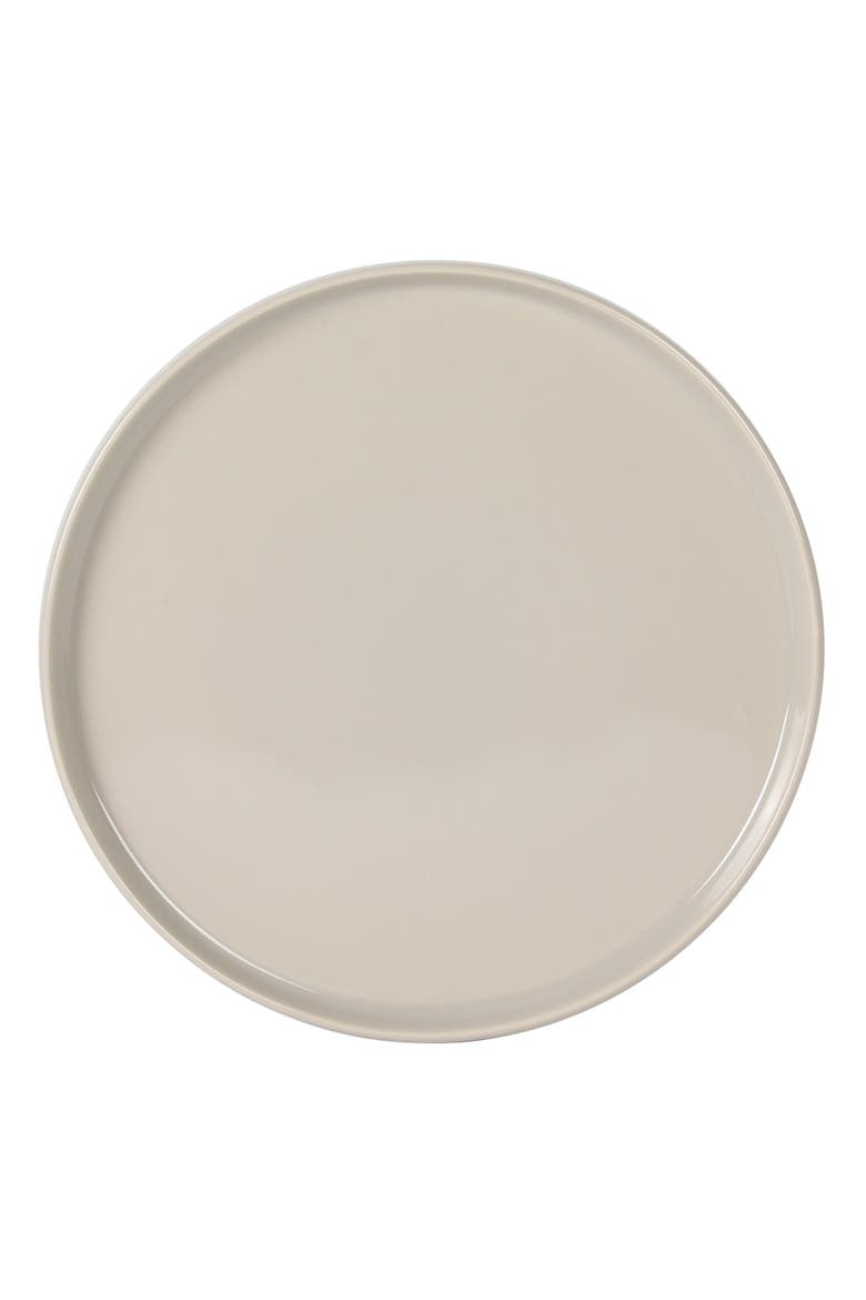 Moonstone Modern Stoneware Dinnerware Set for 4, Grey Plates and Bowls Set, Dinner Plates, Salad Plates, Bowls, Alternate, color, Chateau Grey