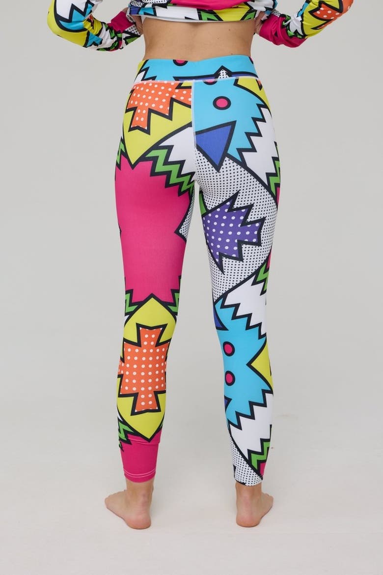 Day Tripper Womens Baselayer Legging, Alternate, color, Multicolored