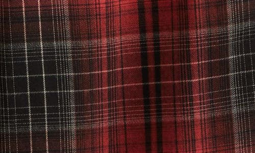 Nordstrom Kids' Plaid Flannel Pajama Pants In Red