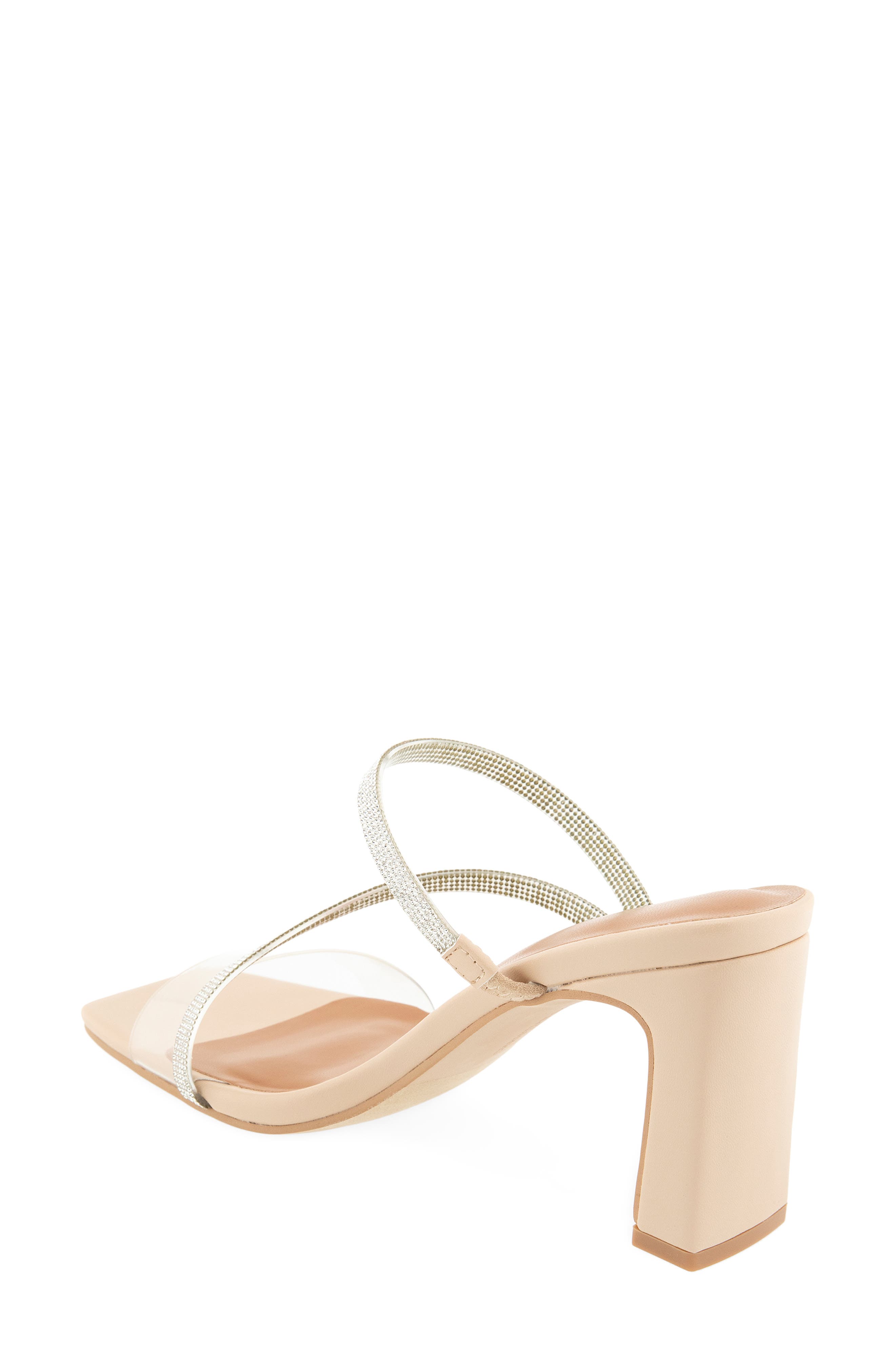 Felicity Sandal, Alternate, color, CLEAR/IVORY CREAM