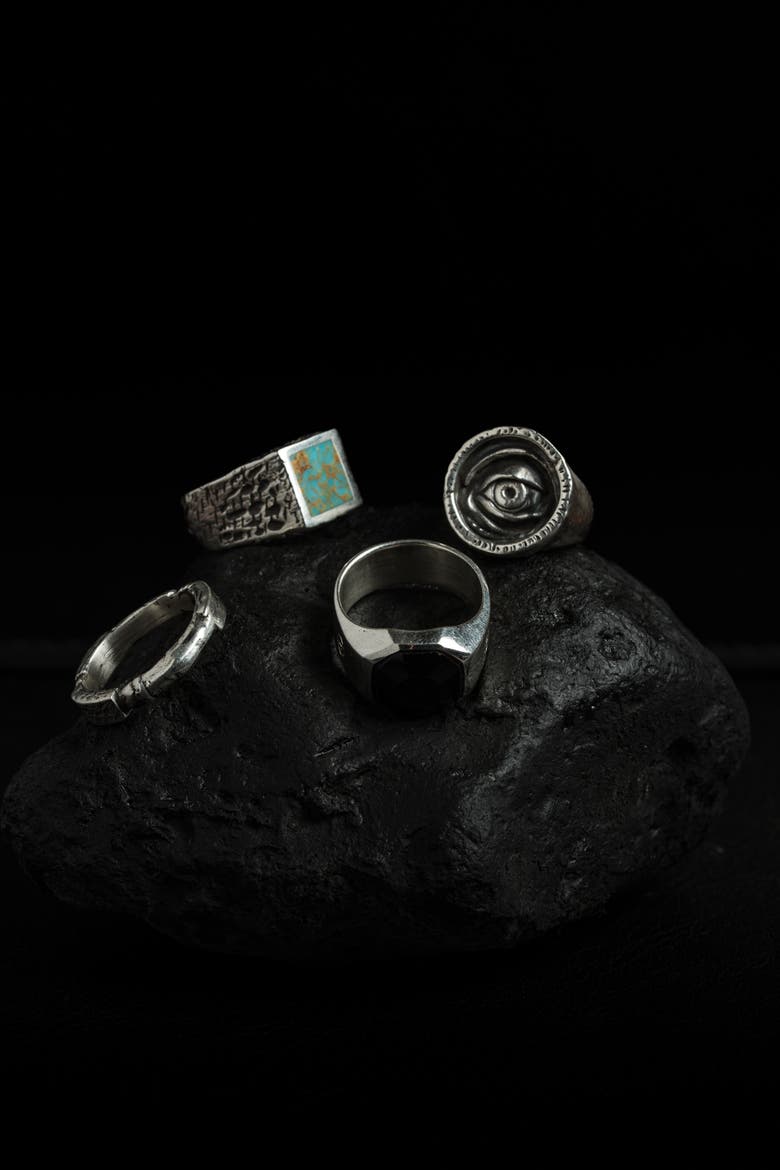 Third Eye Silver Ring, Alternate, color, Sterling Silver