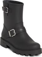 Jimmy Choo Biker Waterproof Rain Boot