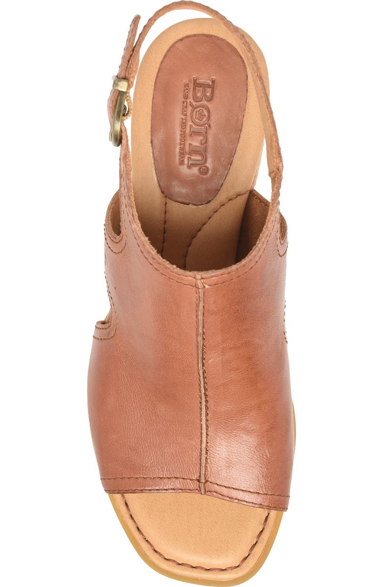 Børn Swinton Sandal, Alternate, color, Brown Leather