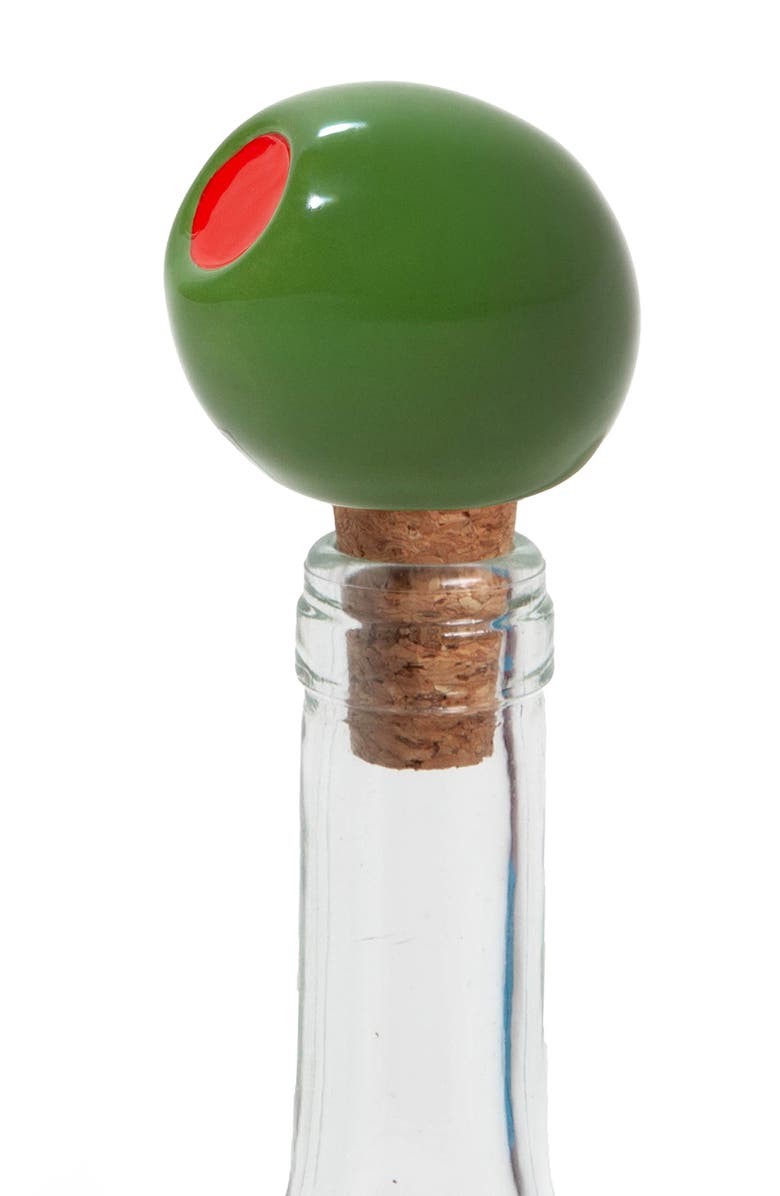 doiy Olivia Ceramic & Cork Bottle Stopper, Alternate, color,