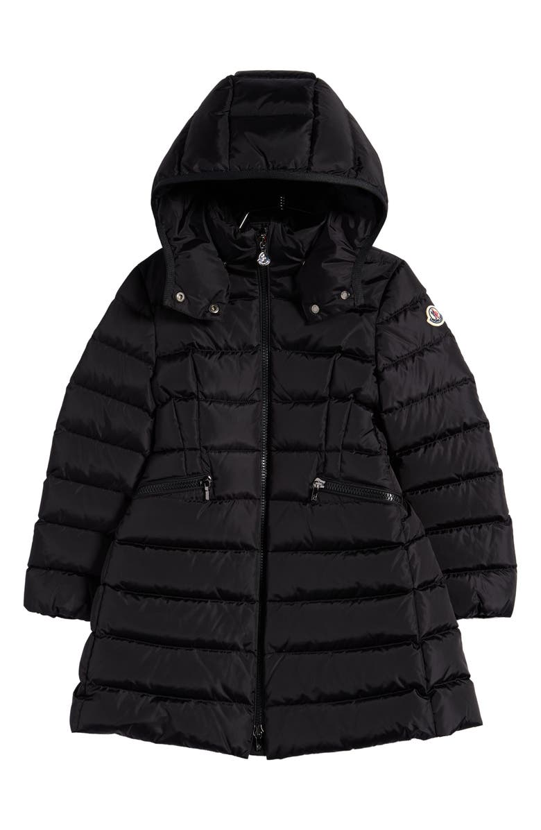 Moncler Kids' Charpal Hooded Down Puffer Coat, Main, color, 