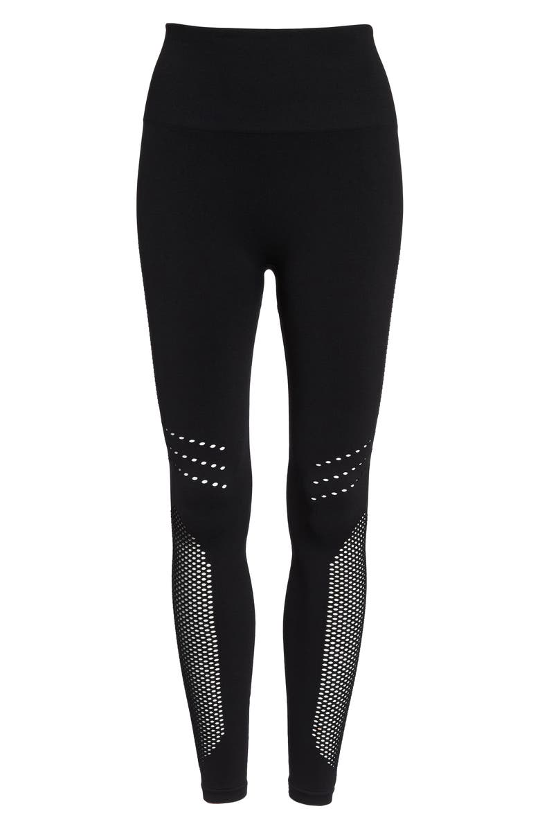 Zella Essence Seamless High Waist Ankle Leggings, Alternate, color,