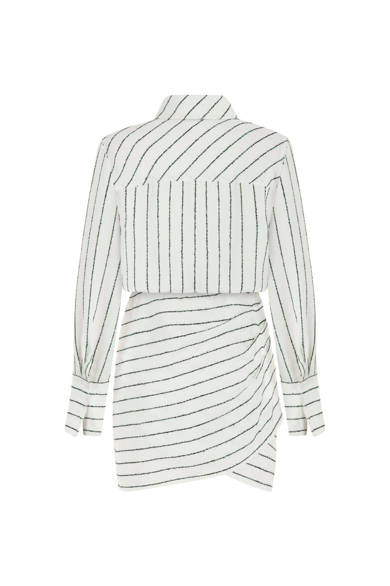 Striped Shirt Dress, Alternate, color, Multi-Colored