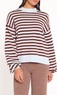 Petal & Pup Dominica Striped Crewneck Sweater