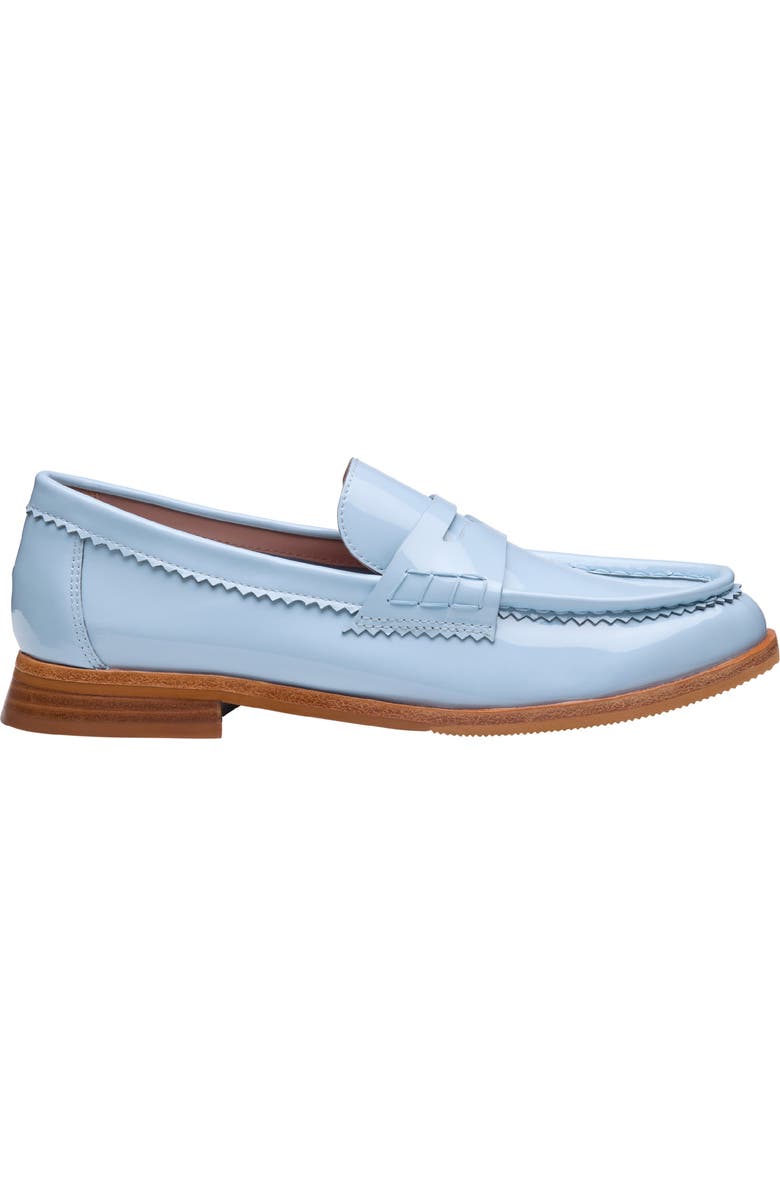 Johnston & Murphy Gillian Patent Leather Penny Loafer, Alternate, color,