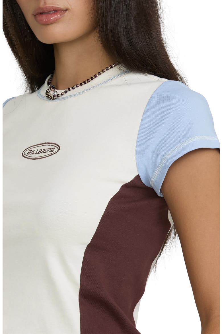 Sporty Embroidered T-Shirt, Alternate, color, SALT CRYSTAL