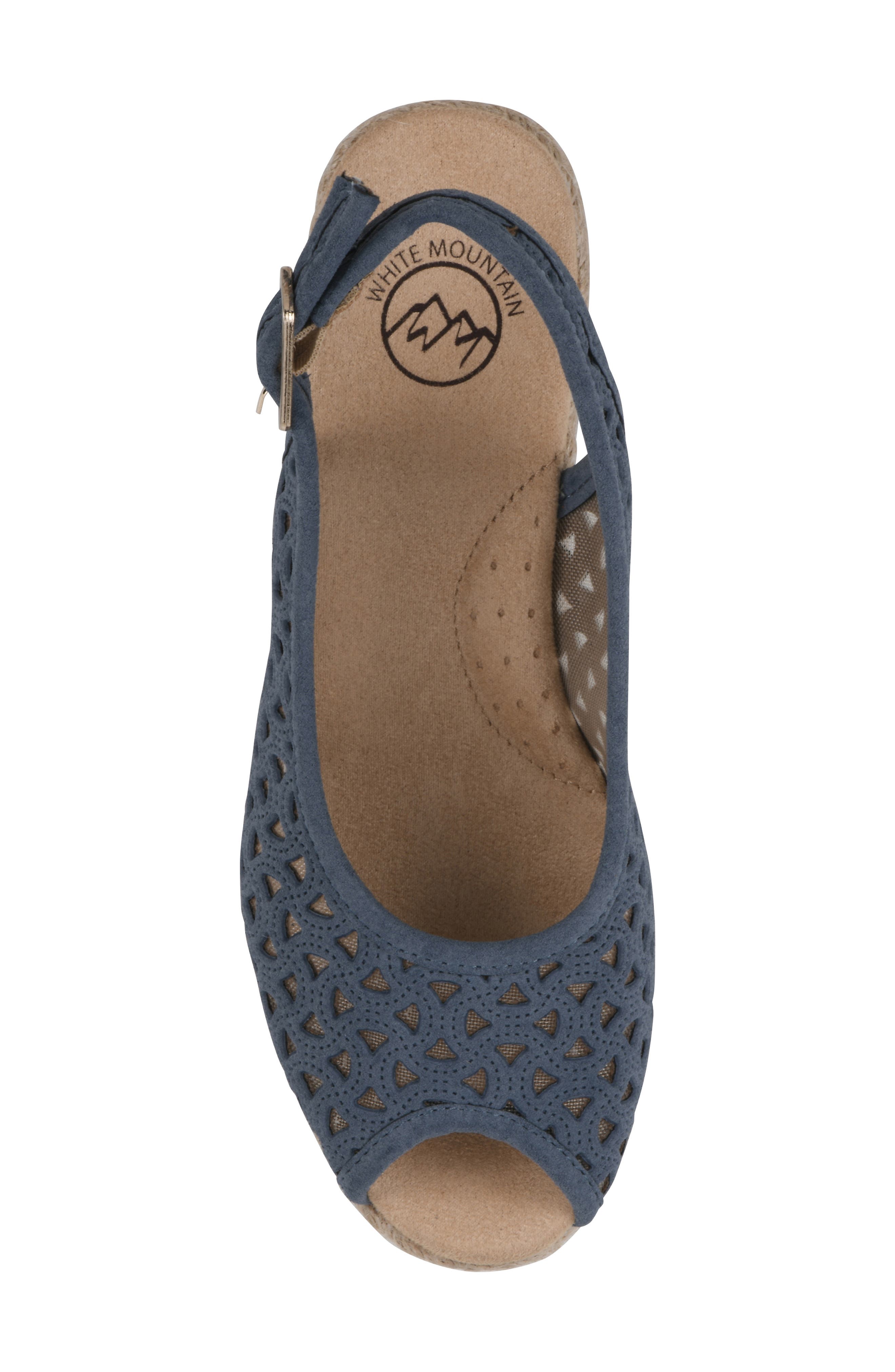 Maize II Espadrille Wedge Sandal, Alternate, color, BLUE RASPBERRY/SMOOTH