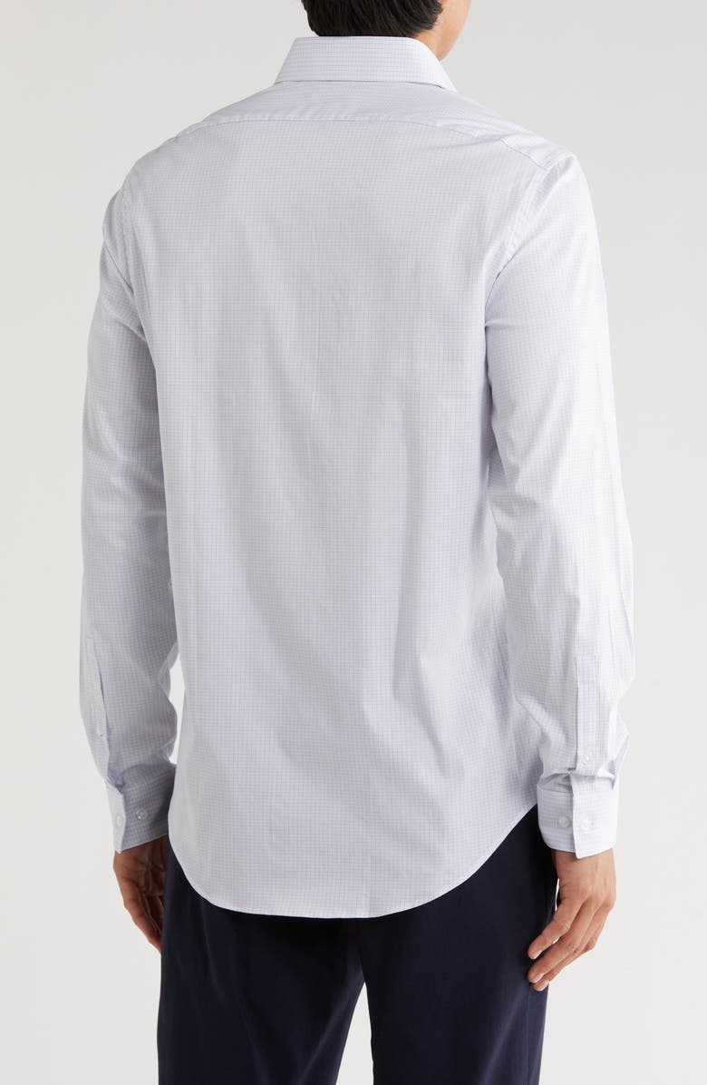 Calvin Klein Slim Fit All-Season Stretch Dress Shirt, Alternate, color, Sky Blue