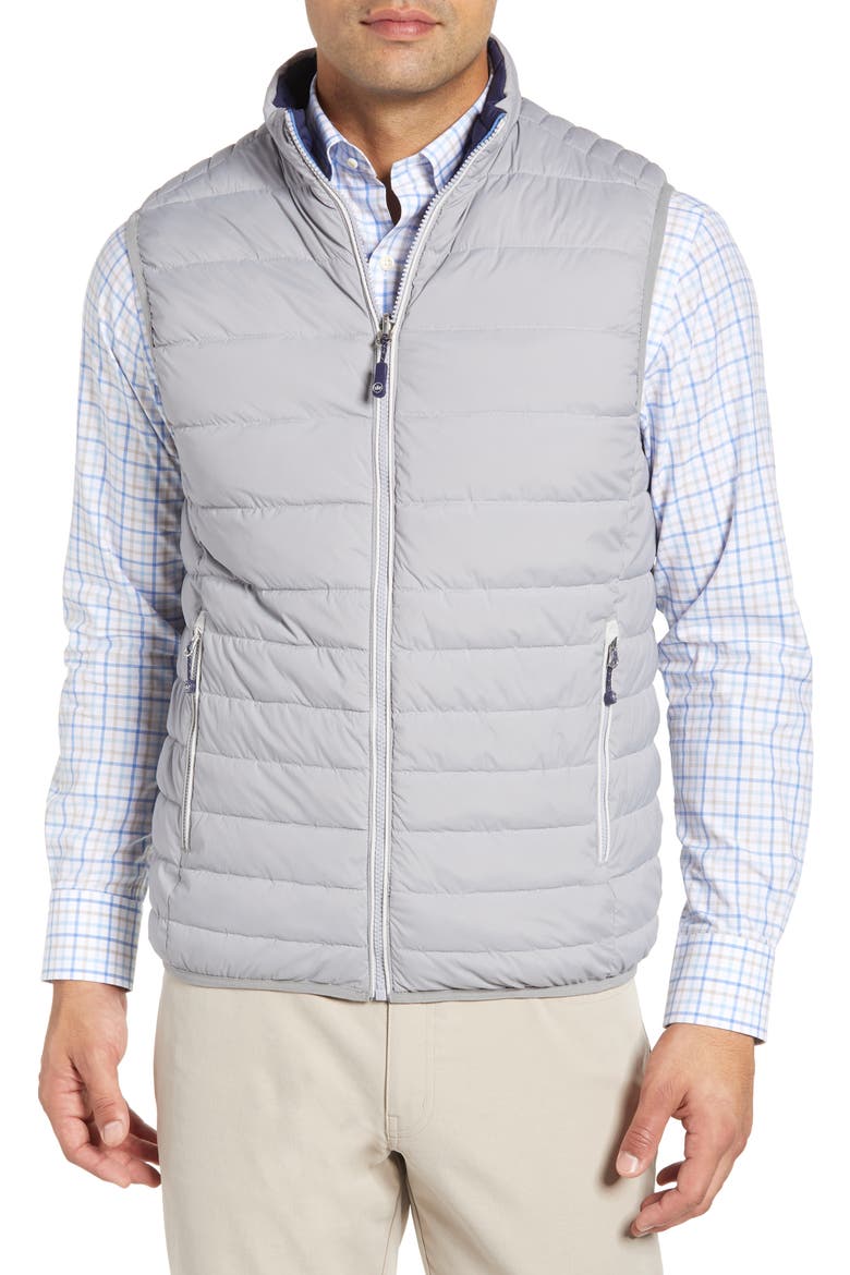 Crown Elite Reversible Vest, Alternate, color, NAVY/GALE GREY