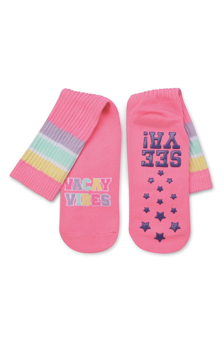Iscream Kids' Vacay Vibes Party Socks, Alternate, color,