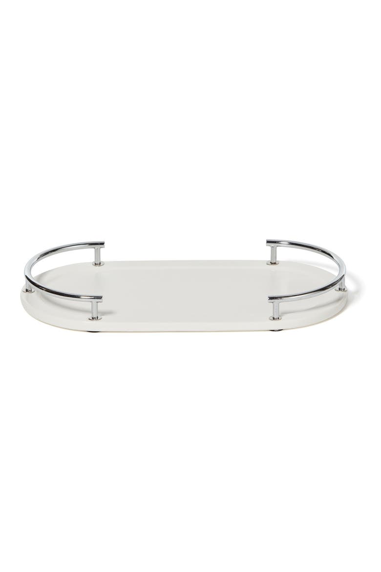 Dubai Ceramic Amenity Tray, Main, color, WHITE