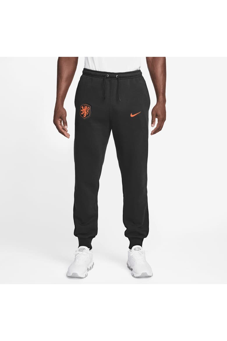Men's Nike Black Netherlands National Team Club Joggers, Main, color, Black