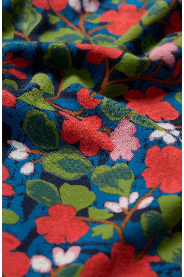 Seaberry Floral Puff Sleeve Top, Alternate, color, HOUSEPLANT MARITIME