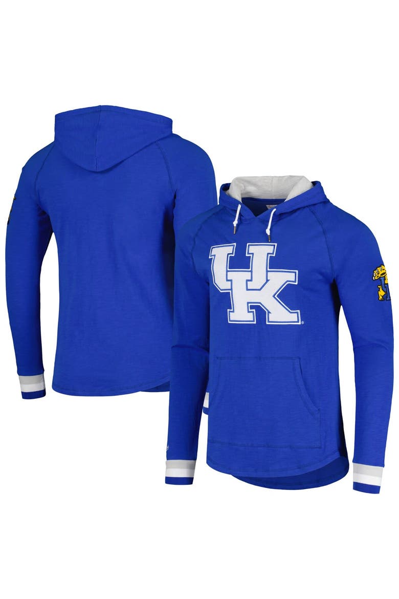 Men's Mitchell & Ness Royal Kentucky Wildcats Legendary Raglan Pullover Hoodie, Alternate, color, Royal