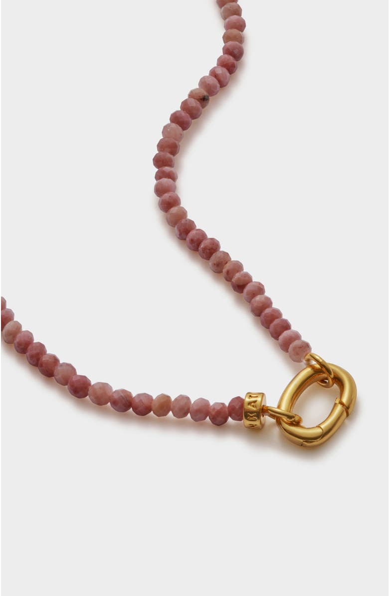 Katie Loxton Rhodochrosite Bracelet, Alternate, color, Gold Coated