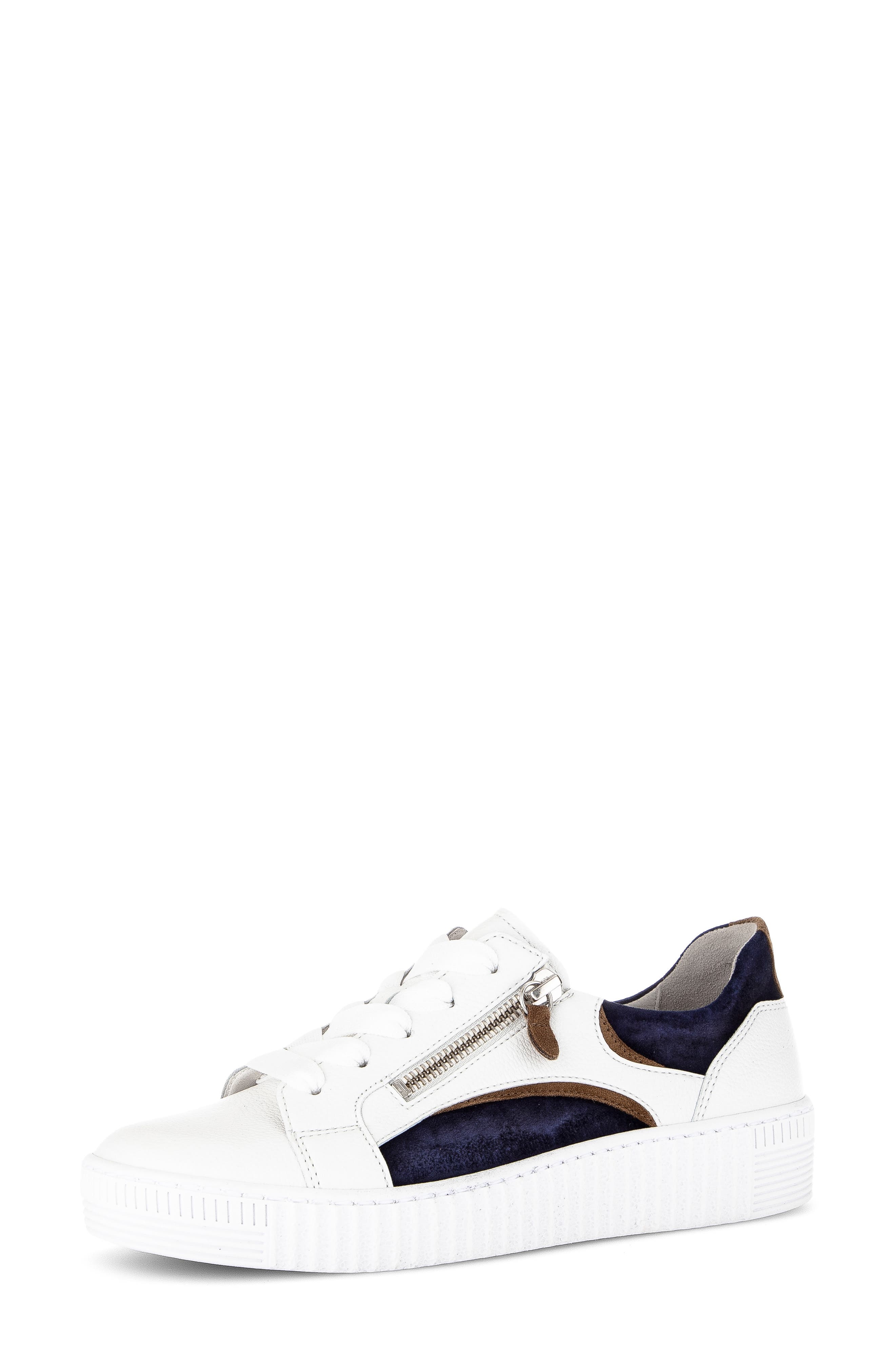 Gabor 83.330 Zip Platform Sneaker, Main, color, 