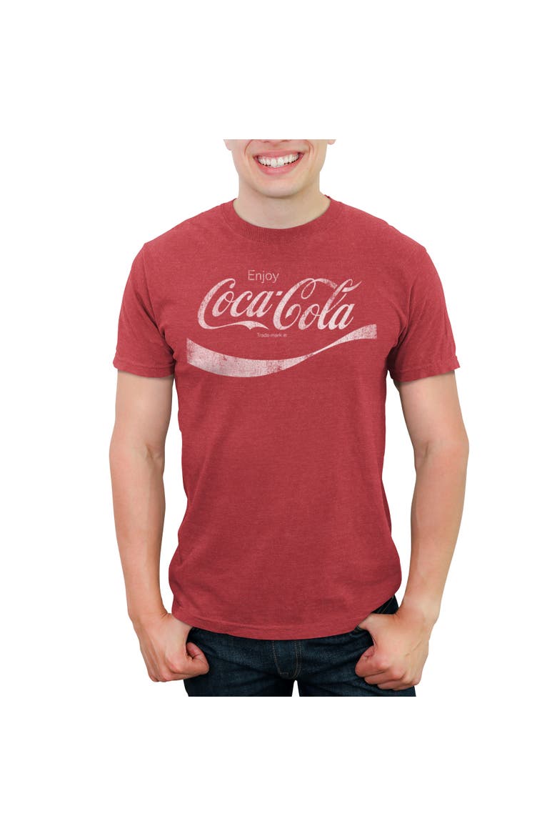 Men's Coca Cola Taste of Time  Graphic T-Shirt, Main, color, Red Heather