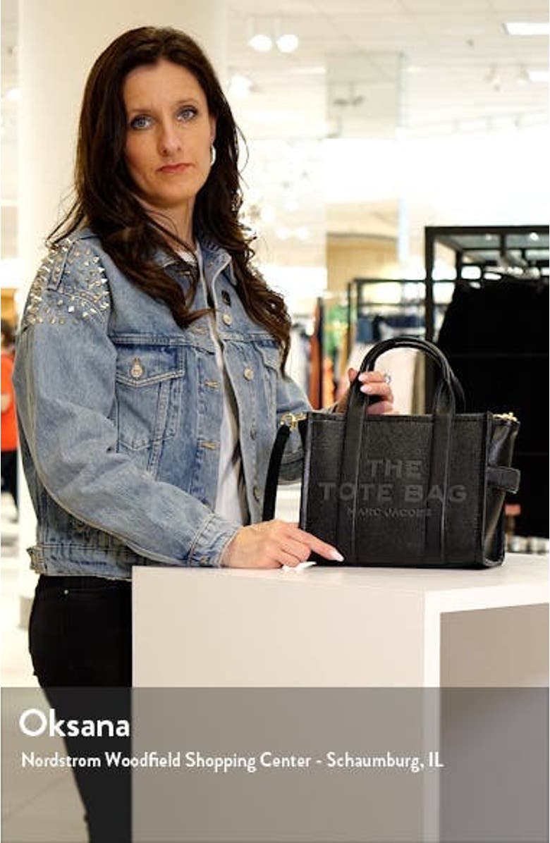 The Leather Small Tote Bag, sales video thumbnail