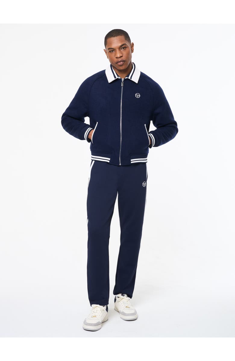 Sergio Tacchini Marco Varsity Jacket, Alternate, color, Maritime Blue