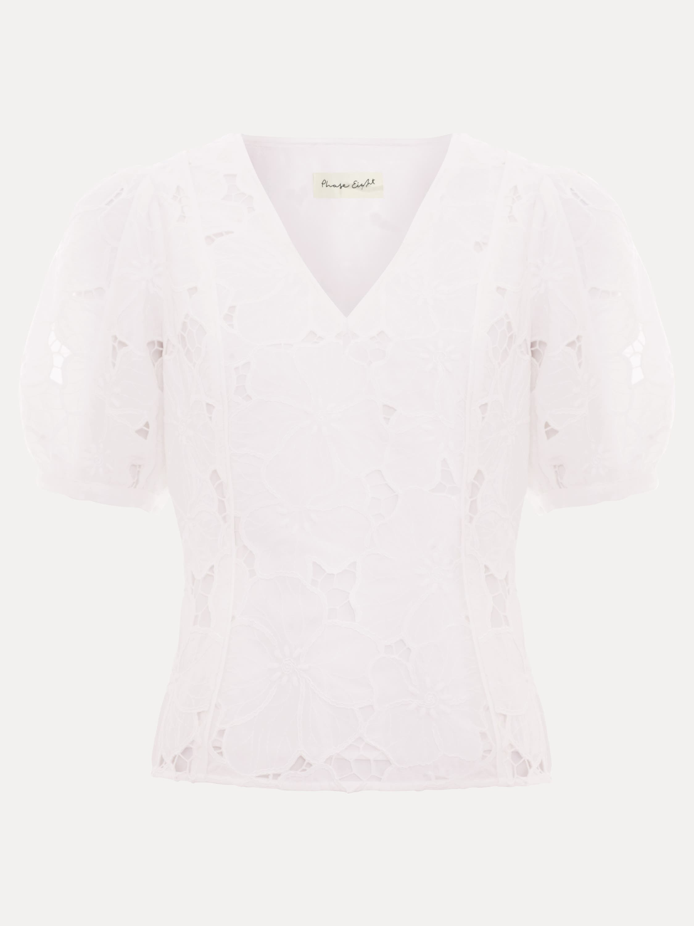 Marina V-Neck Lace Blouse - image 2