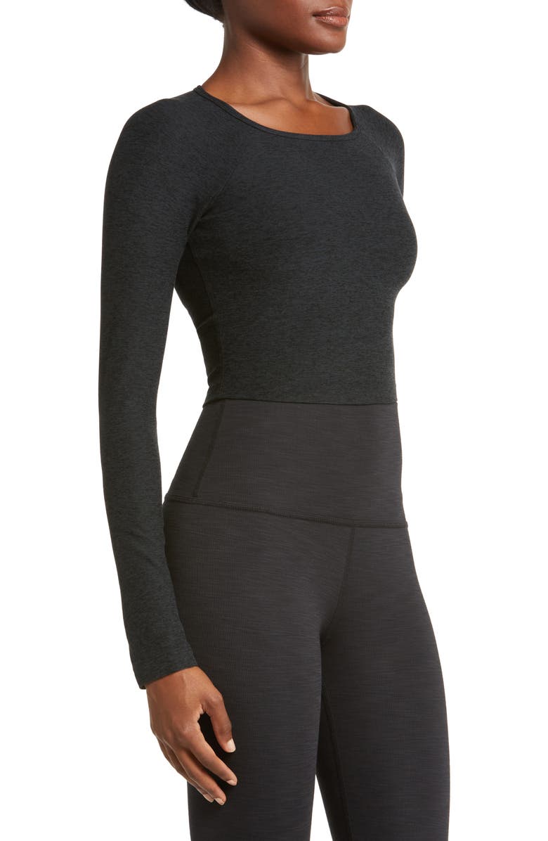 Beyond Yoga Space Dye Strappy Back Top, Alternate, color,