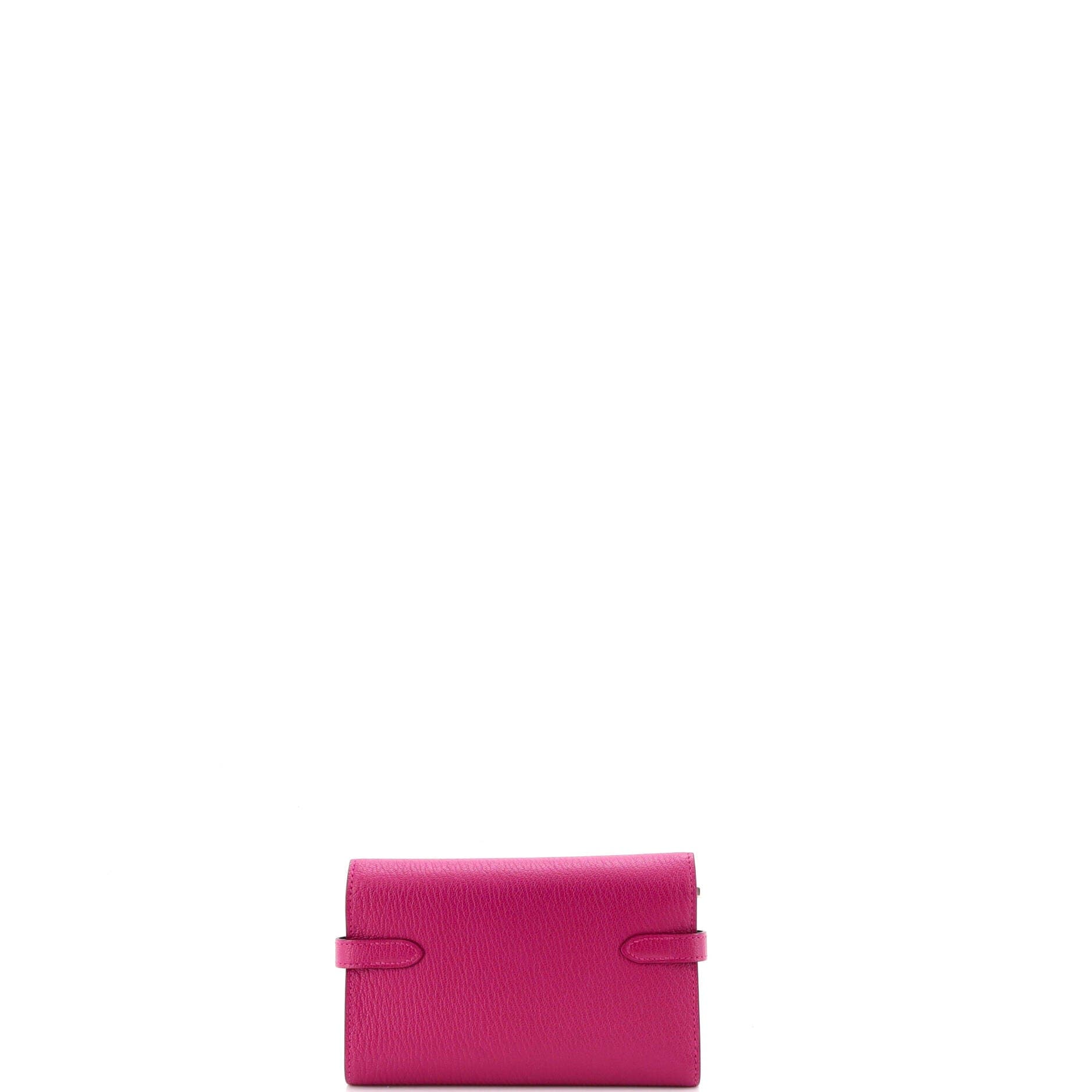 Kelly Trifold Wallet Chevre Mysore Medium, Alternate, color, Pink