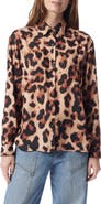 DO by Dee Ocleppo Yuna Leopard Print Button-Up Shirt