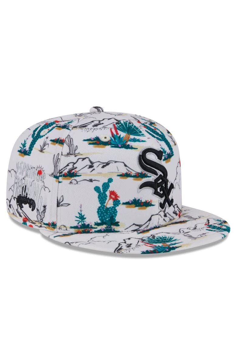 New Era Men's New Era  White Chicago White Sox 2025 Spring Training 9FIFTY Snapback Hat, Alternate, color, 