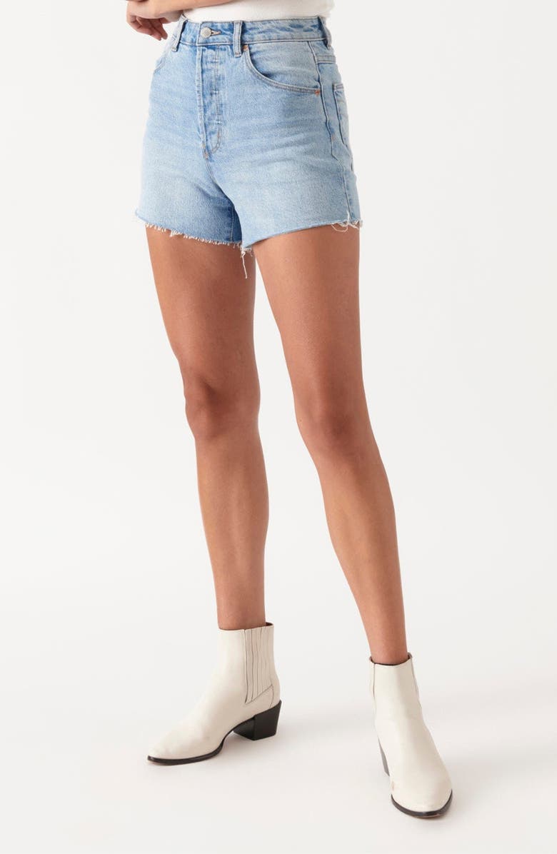 Rolla’s Original Denim Cutoff Shorts, Main, color, Sunshine Blue