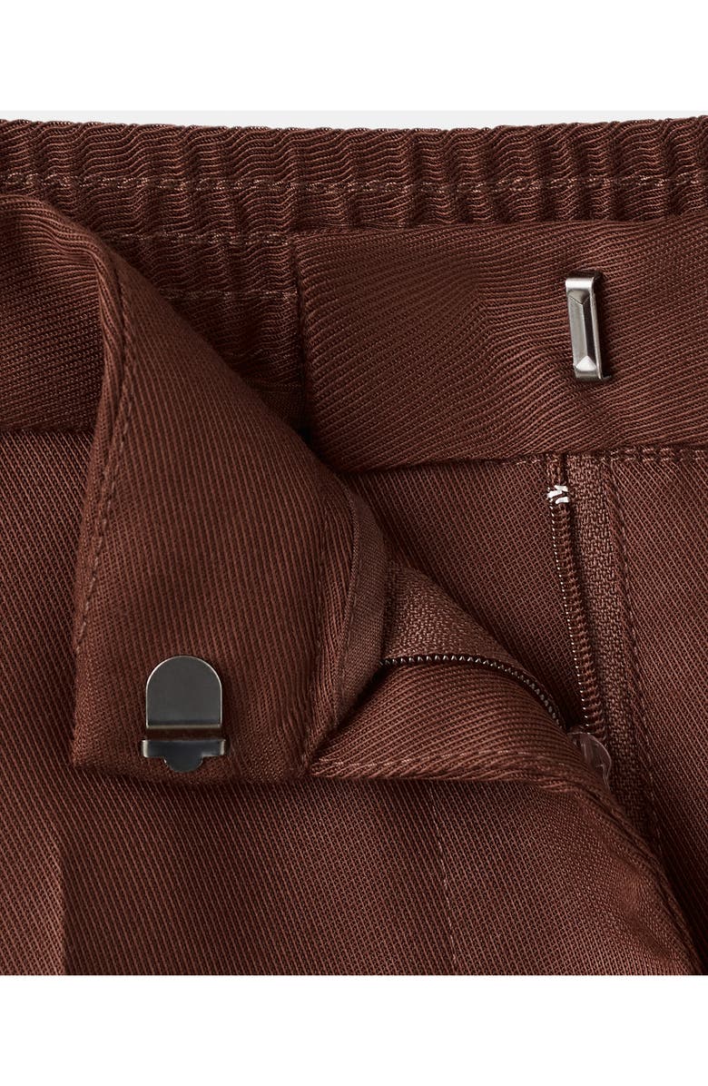 MANGO High Waist Wide Leg Pants, Alternate, color, Burnt Orange