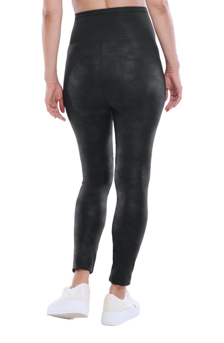 MOTHERHOOD MATERNITY Essential Stretch Secret Fit Over the Belly Maternity Leggings, Alternate, color, Black