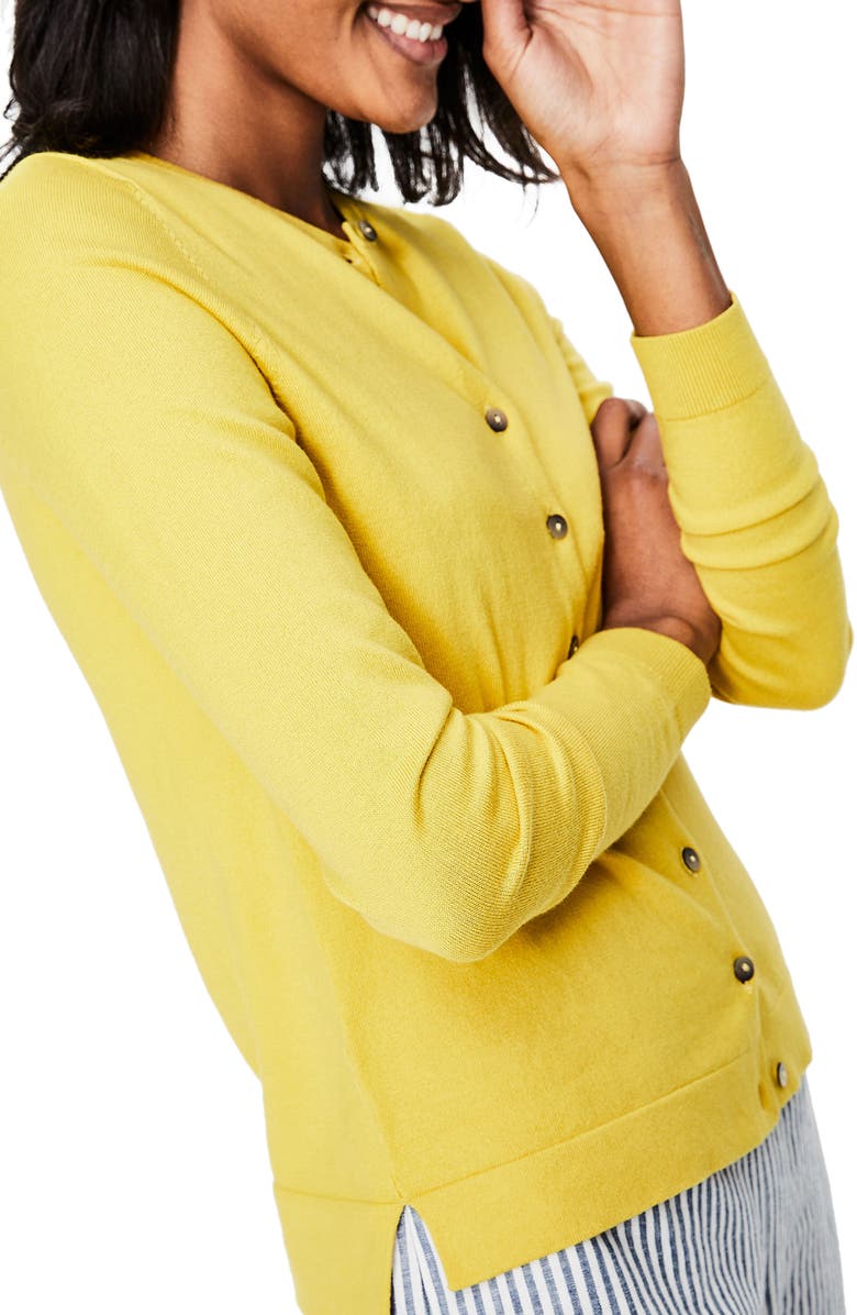 Boden Crewneck Cardigan, Alternate, color, 