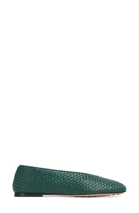 Lagoon Intrecciato Ballet Flat (Women)