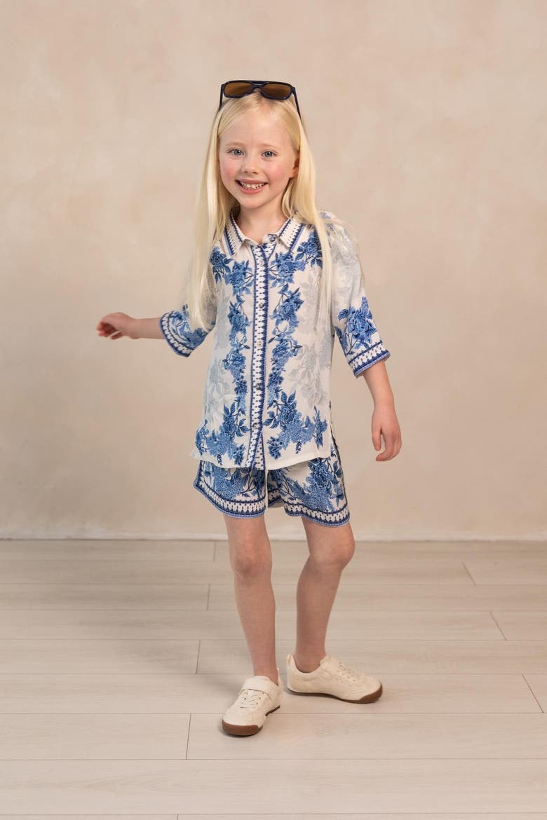 Molly Blue Short, Alternate, color, 9-10 yrs