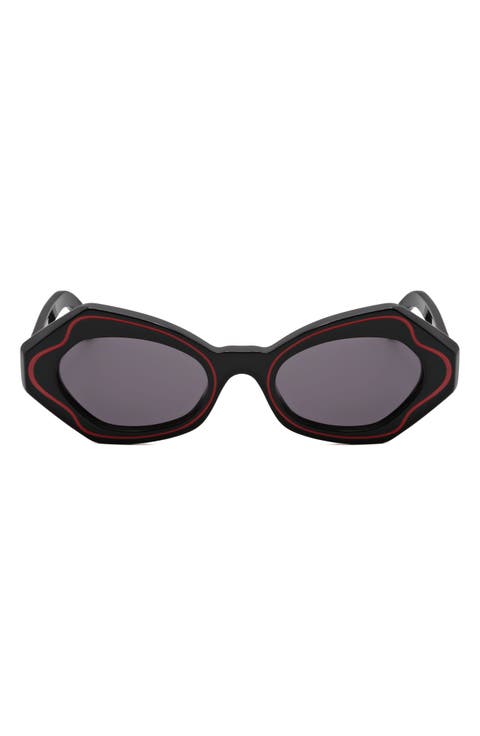 53mm Round Sunglasses