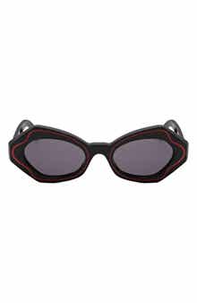 Marni 53mm Round Sunglasses