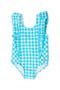 selected Bright Aqua Gingham
