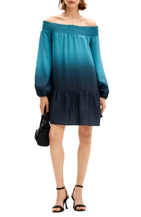 Isquia Off the Shoulder Cover-Up Dress