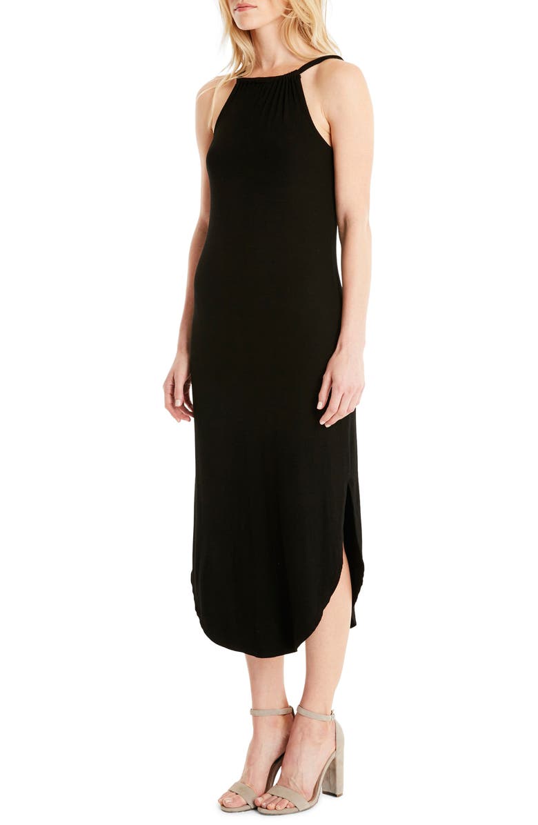 Michael Stars Front to Back Midi Dress, Alternate, color, 